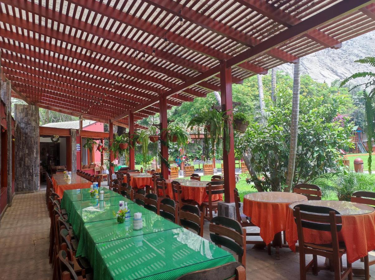 Huertalejandro Restaurante Campestre Y Hospedaje Cieneguilla Buitenkant foto